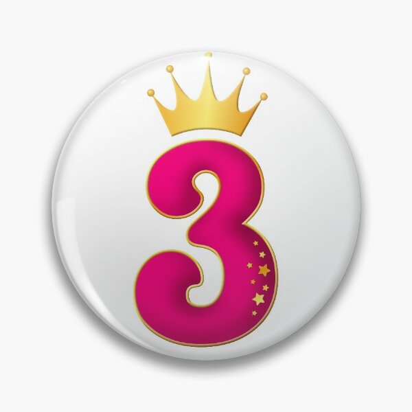 Artikelvorschau, 3 Jahre alt, Geburtstagsparty-Design für Mädchen. 3. Geburtstag entworfen und verkauft von iclipart.