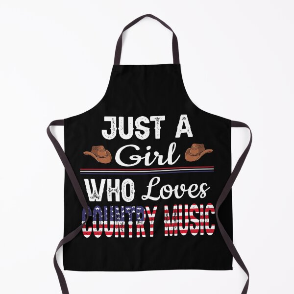 Item preview, Just A Girl Who Loves Country Music designed and sold by ZiesMerch.