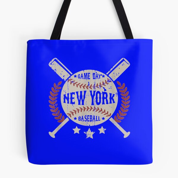 Item preview, Vintage New York NY Skyline City Baseball Met At Gameday designed and sold by David Kiser.