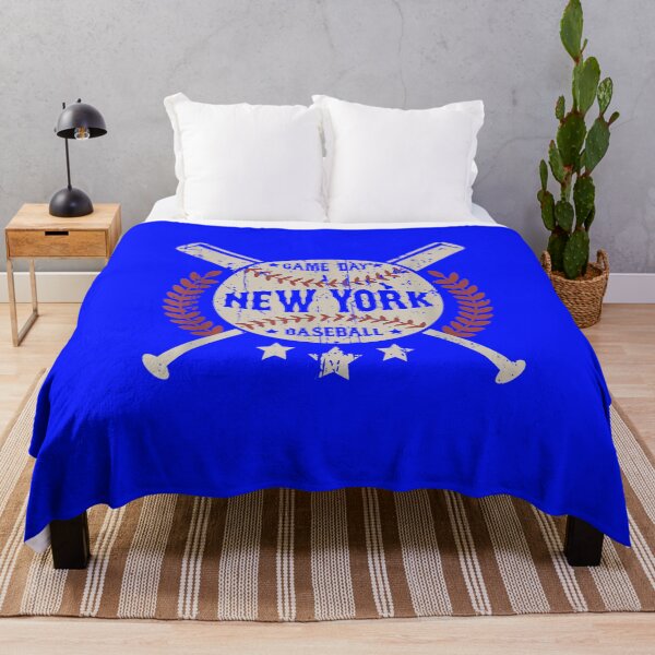 Item preview, Vintage New York NY Skyline City Baseball Met At Gameday designed and sold by David Kiser.