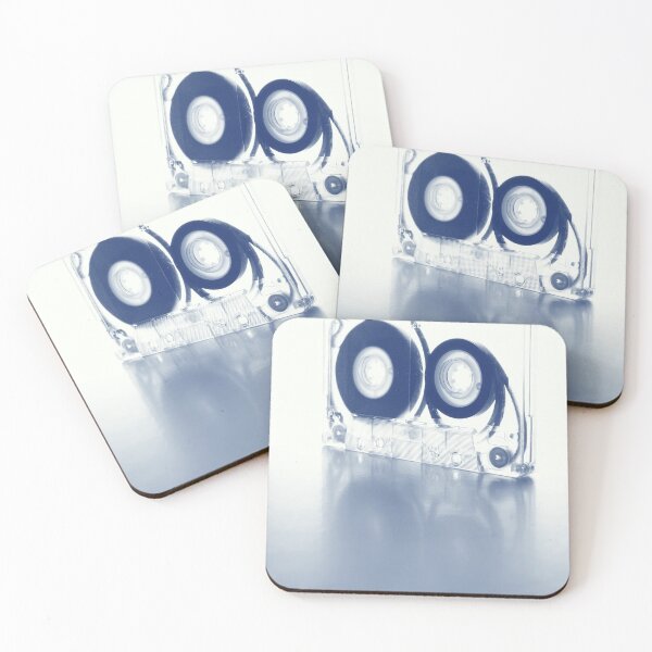Item preview, Magnetic Audio Cassette. Cyanotype Digital Art designed and sold by AngeloDeVal.
