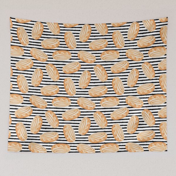 Item preview, honey buns on black stripes designed and sold by littlearrow.