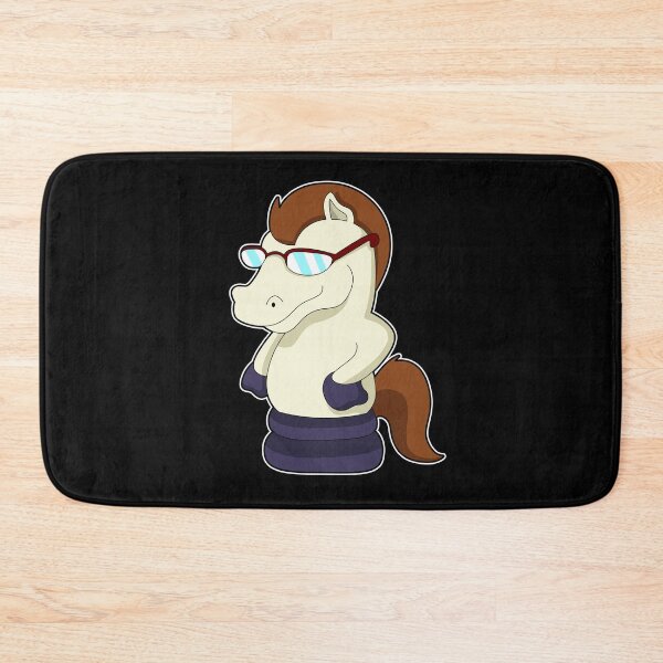 Item preview, Chess piece Knight as Horse with Sunglasses designed and sold by Snabdesign84.