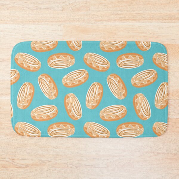 Item preview, honey buns on blue designed and sold by littlearrow.