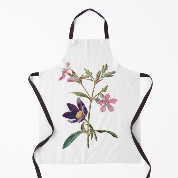 Item preview, Soapwort and Pasque flower Print, Original Flower Print, Botanical Antique, Antique print, Foxglove Wall art, Foxglove Flower, Botanical Prints designed and sold by Studio66Designs.