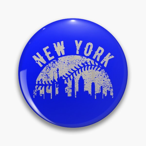 Item preview, Vintage Retro New York NY Skyline City Baseball Met At Gameday designed and sold by David Kiser.