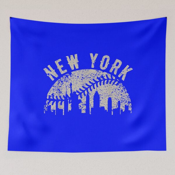 Item preview, Vintage Retro New York NY Skyline City Baseball Met At Gameday designed and sold by David Kiser.