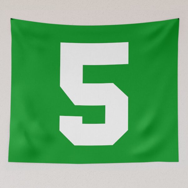 Item preview, Number 5 Sports Green designed and sold by Shariss.