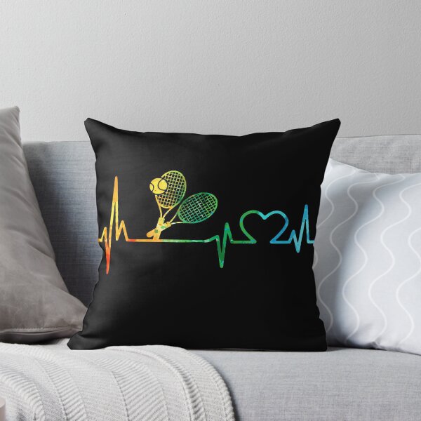 Item preview, TENNIS HEARTBEAT WATERCOLOR designed and sold by WinghiDesign.