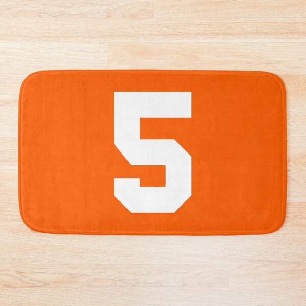 Item preview, Number 5 Sports Orange designed and sold by Shariss.