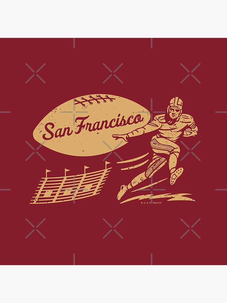 Vintage Football - San Francisco 49ers (Gold 49ers Wordmark) - San