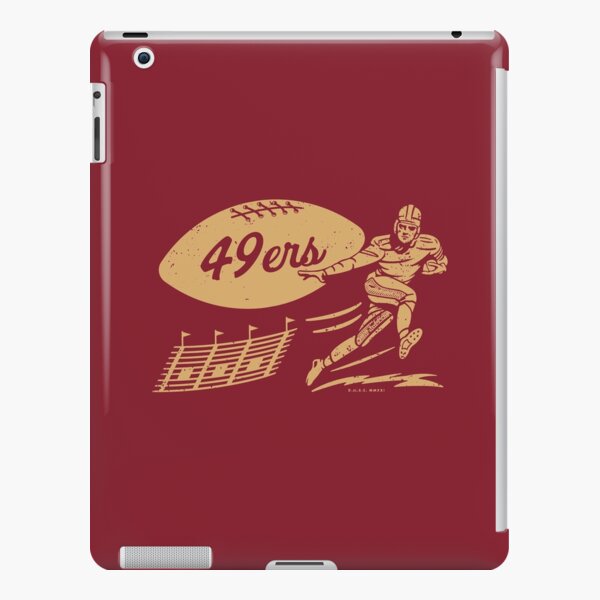 OFFICIAL NFL SAN FRANCISCO 49ERS GRAPHICS LEATHER BOOK CASE FOR APPLE iPAD