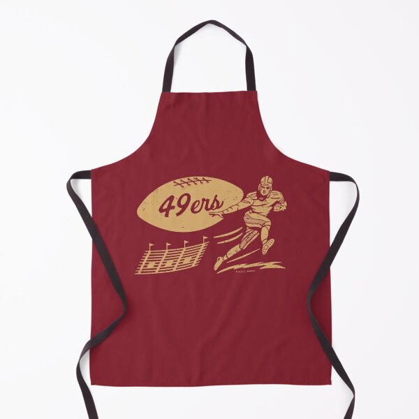 49er Kitchen Apron. 49ers Apron. 49ers. NFL Kitchen Apron. 