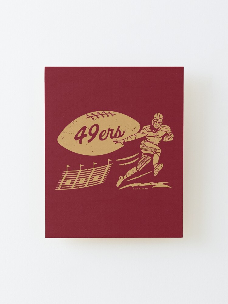 San Francisco 49ers 1950 Football Program Zip Pouch