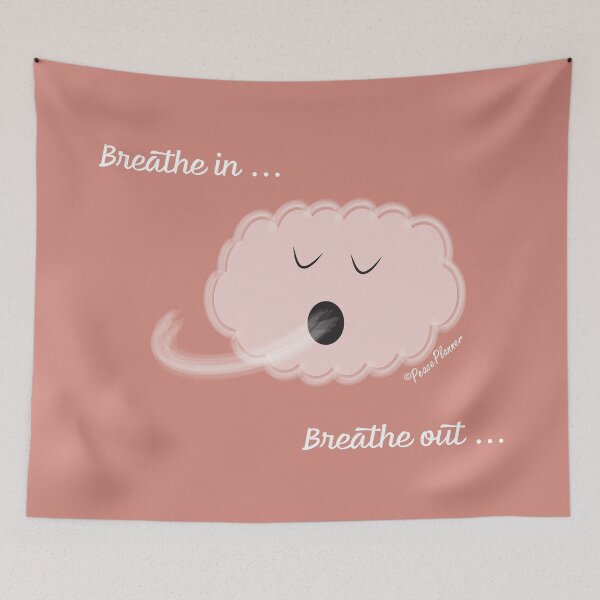 Item preview, Breathe in breathe out cloud designed and sold by PeacePlanner.