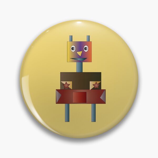 Item preview, abstract robot designed and sold by OrigaArts.
