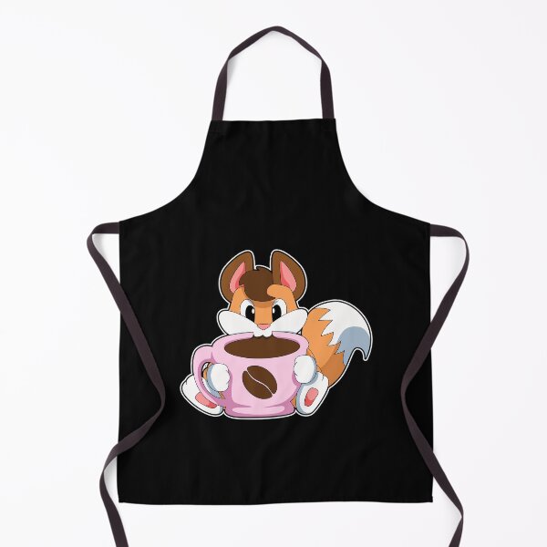 Item preview, Fox with Cup of Coffee designed and sold by Snabdesign84.