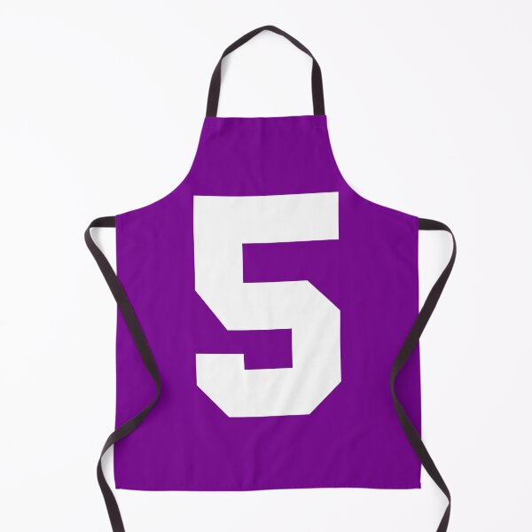 Item preview, Number 5 Sports Purple designed and sold by Shariss.
