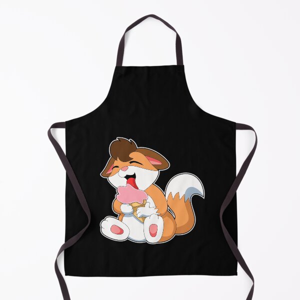 Item preview, Fox with Strawberry Ice cream designed and sold by Snabdesign84.
