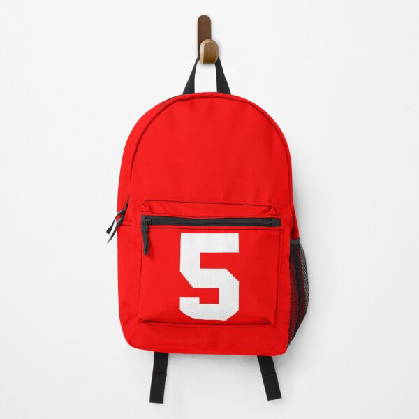 Item preview, Number 5 Sports Red designed and sold by Shariss.