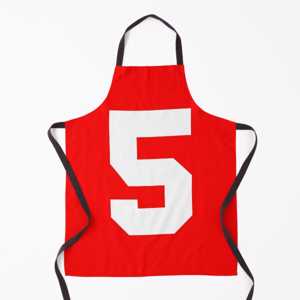 Item preview, Number 5 Sports Red designed and sold by Shariss.