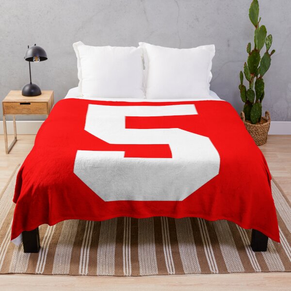 Item preview, Number 5 Sports Red designed and sold by Shariss.