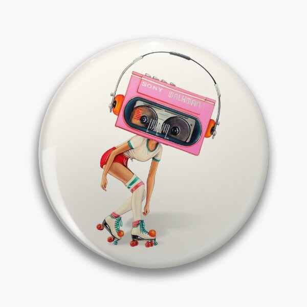 Item preview, Patín de ruedas Casette Deck Pin-Up designed and sold by Kelly Gilleran.