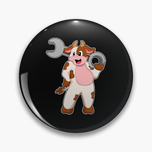Item preview, Cow Mechanic Wrench Workshop designed and sold by Snabdesign84.