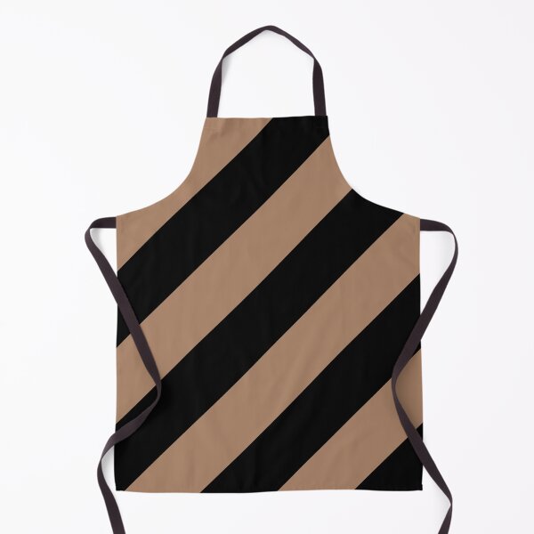 Item preview, Brown and Black Angled Stripe Pattern 2022 Trending Color - Colour - Hue - Shade Pantone Macchiato Brown 17-1221 designed and sold by ColorOfTheYears.
