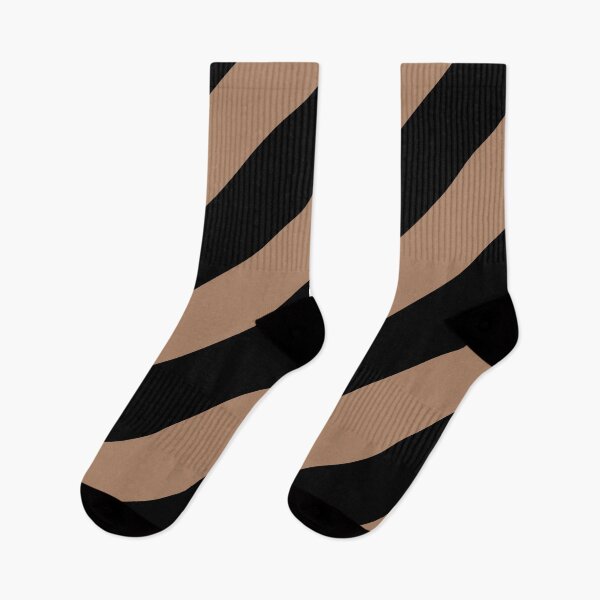 Item preview, Brown and Black Angled Stripe Pattern 2022 Trending Color - Colour - Hue - Shade Pantone Macchiato Brown 17-1221 designed and sold by ColorOfTheYears.