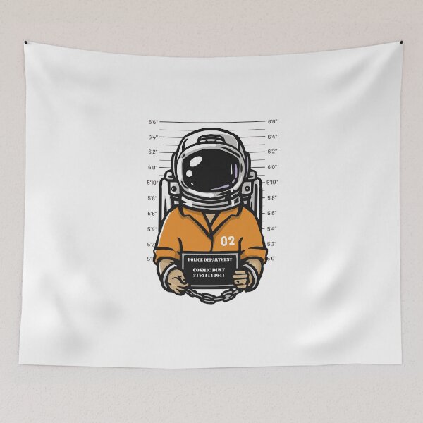 Item preview, Astronaut Criminal  designed and sold by Aimyashoppy.