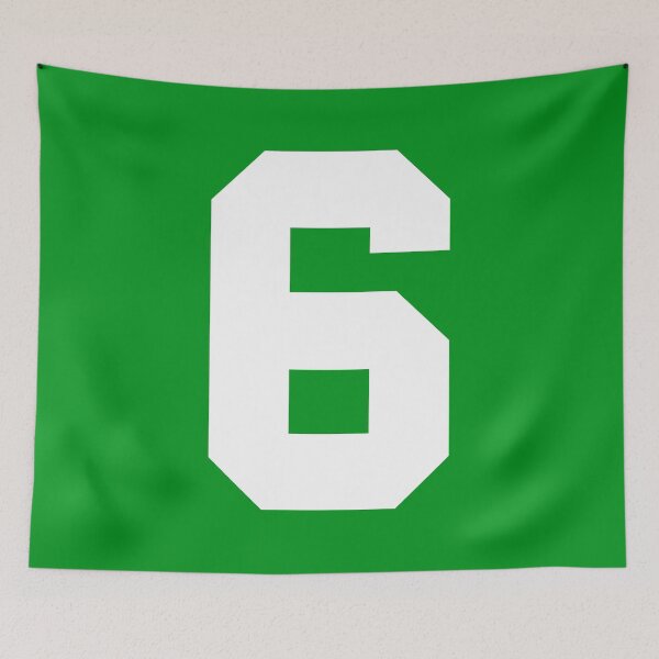 Item preview, Number 6 Sports Green designed and sold by Shariss.