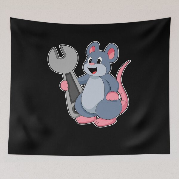 Item preview, Rat Mechanic Wrench Workshop designed and sold by Snabdesign84.
