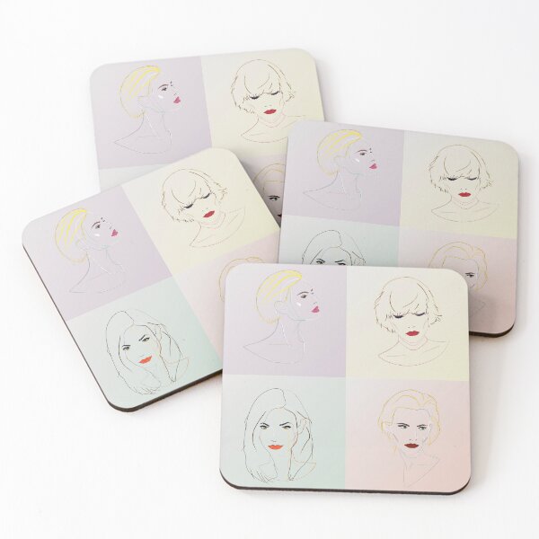 Item preview, Girls Collage - Pastel (Portraits Only) designed and sold by thedustyshelves.