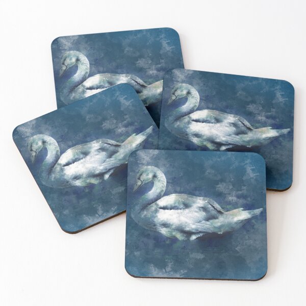 Item preview, Swan aquarelle design designed and sold by Aqua-Diamond.