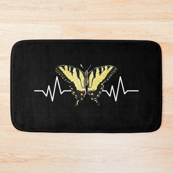 Item preview, Butterfly Cottagecore Aesthetic Heartbeat Pulsate ECG Graph designed and sold by CharJens.