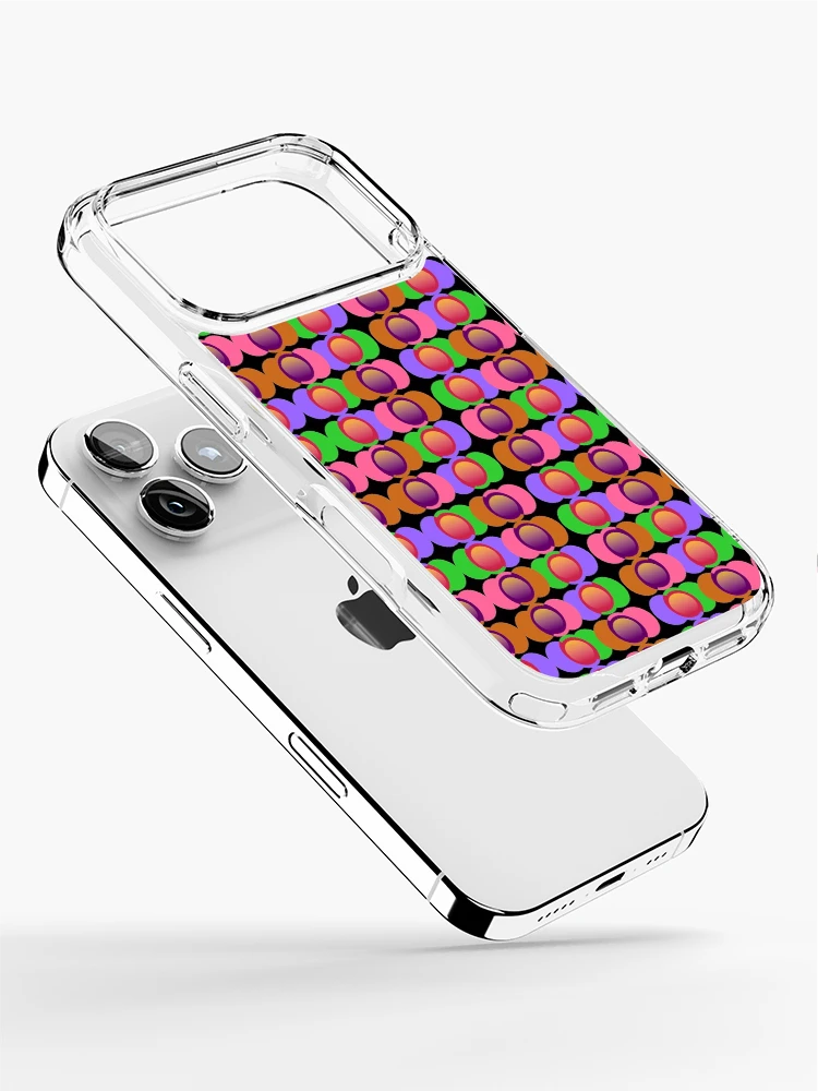 Thumbnail 2 of 5, iPhone Case, Geometric Patterns Made With Basic Shapes designed and sold by ClassyPatterns.