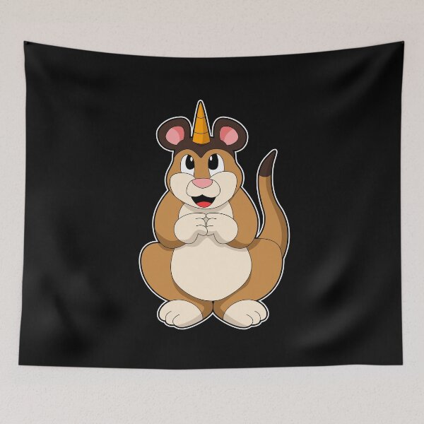 Item preview, Meerkat with Horn designed and sold by Snabdesign84.