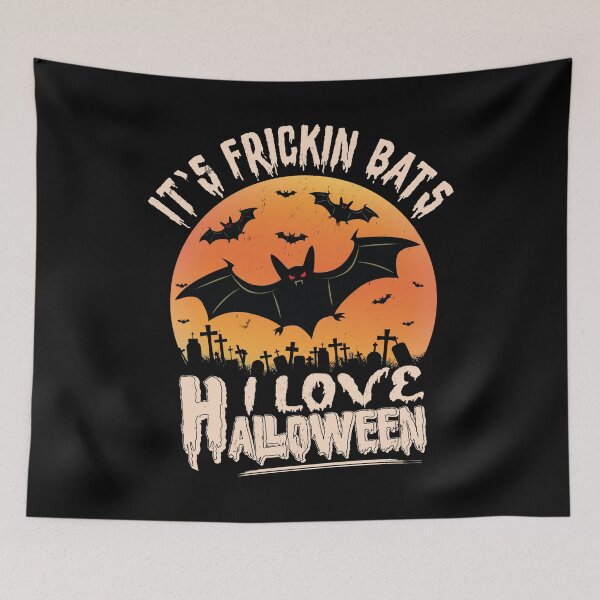 Item preview, Its Frickin Bats | Love Halloween designed and sold by Estrytee.