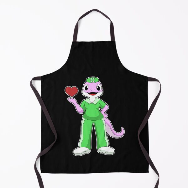 Item preview, Geko as Nurse with Heart designed and sold by Snabdesign84.