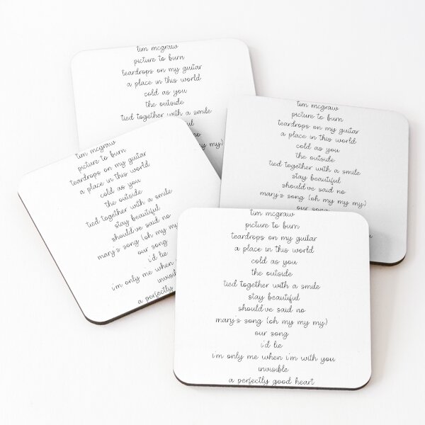 Item preview, Taylor Swift Tracklist - Taylor Swift designed and sold by LinhlyHarwell13.