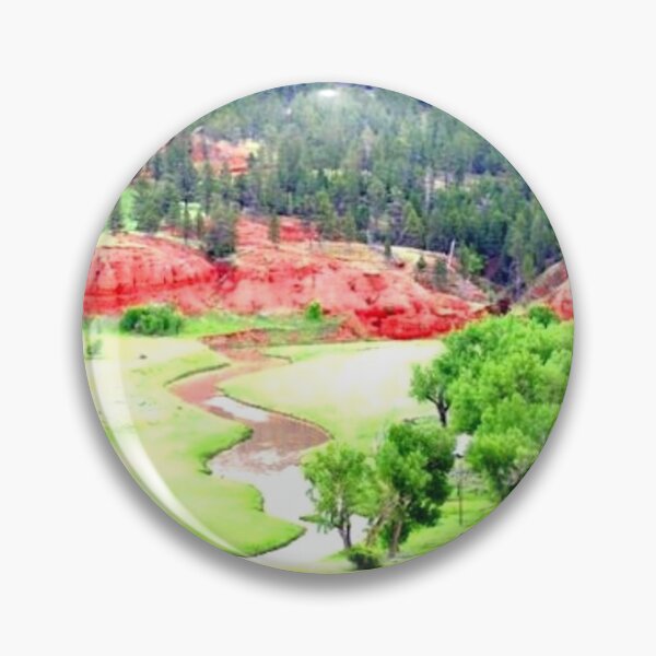 Item preview, Belle Fourche River in Wyoming designed and sold by KR Art Studio.