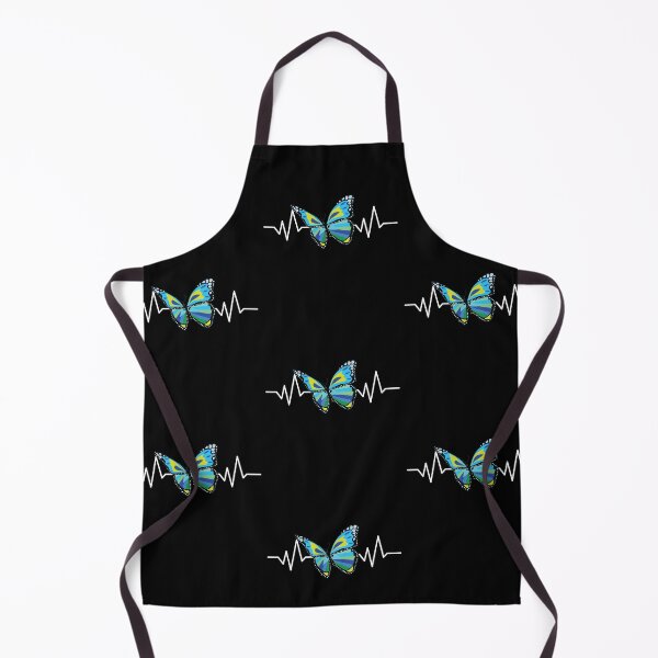 Item preview, Butterfly Cottagecore Aesthetic Heartbeat Pulsate ECG Graph designed and sold by CharJens.