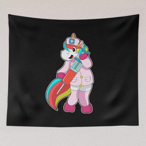 Item preview, Unicorn Nurse Syringe designed and sold by Snabdesign84.