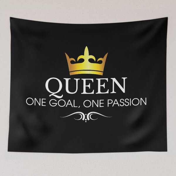 Item preview, queen love - one goal one passion -  love my queen designed and sold by cruzzcreation.
