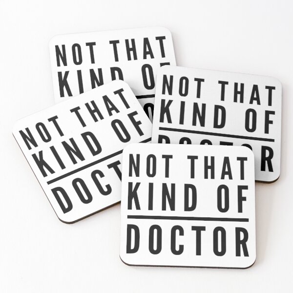 Item preview, Not that kind of doctor designed and sold by Stationeryamore.
