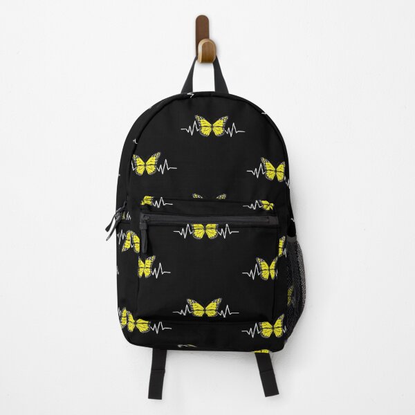 Item preview, Butterfly Cottagecore Aesthetic Heartbeat Pulsate ECG Graph designed and sold by CharJens.