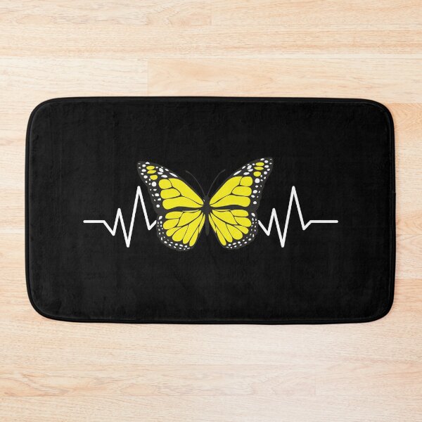 Item preview, Butterfly Cottagecore Aesthetic Heartbeat Pulsate ECG Graph designed and sold by CharJens.