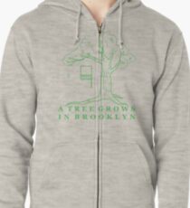 A Tree Grows in Brooklyn Zipped Hoodie