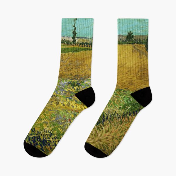 Item preview, Wheatfield by Vincent van Gogh (1888) designed and sold by allhistory.